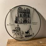 Glas in lood rond 21cm Eindhoven Tongelre, Ophalen of Verzenden