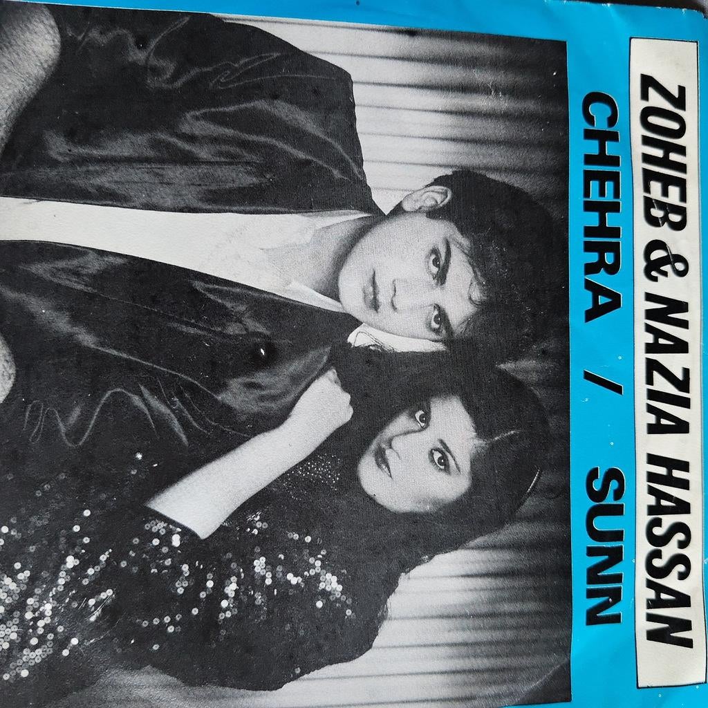 Zoheb & Nazia Hassan - Chehra / Sunn (Vinyl Single), Ophalen of Verzenden, Gebruikt, 7 inch