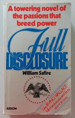 Full Disclosure - William Safire, Gelezen, Ophalen of Verzenden, Amerika, William Safire