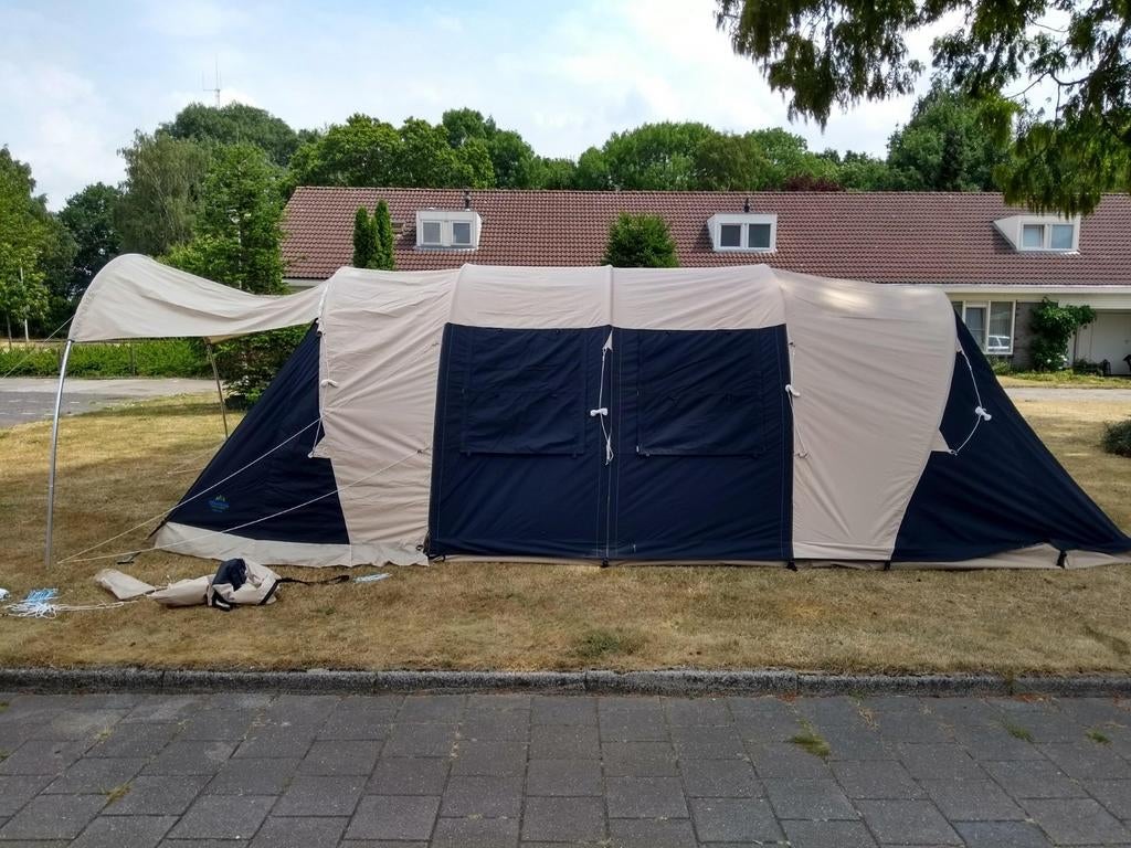 Obelink Trial 400 tunneltent, Ophalen, Zo goed als nieuw, Tot en met 4