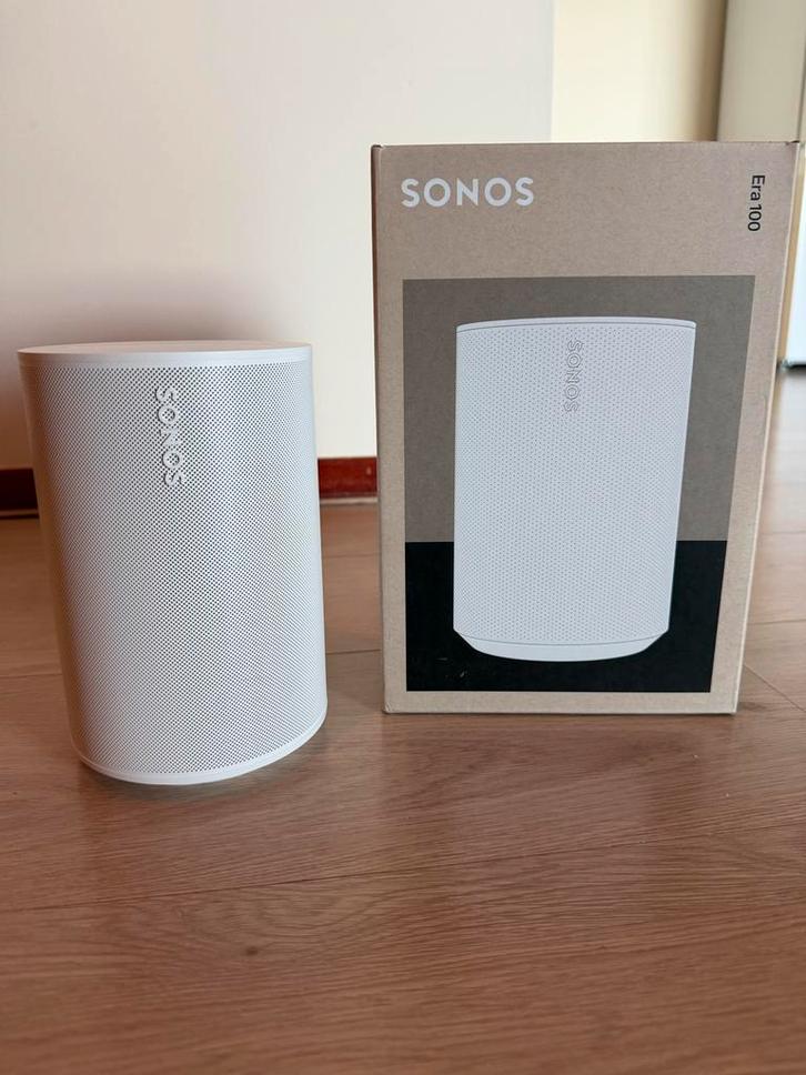 Sonos Era 100 - Zo goed als nieuw, met nog garantie, Audio, Tv en Foto, Luidsprekers, Zo goed als nieuw, Front, Rear of Stereo speakers