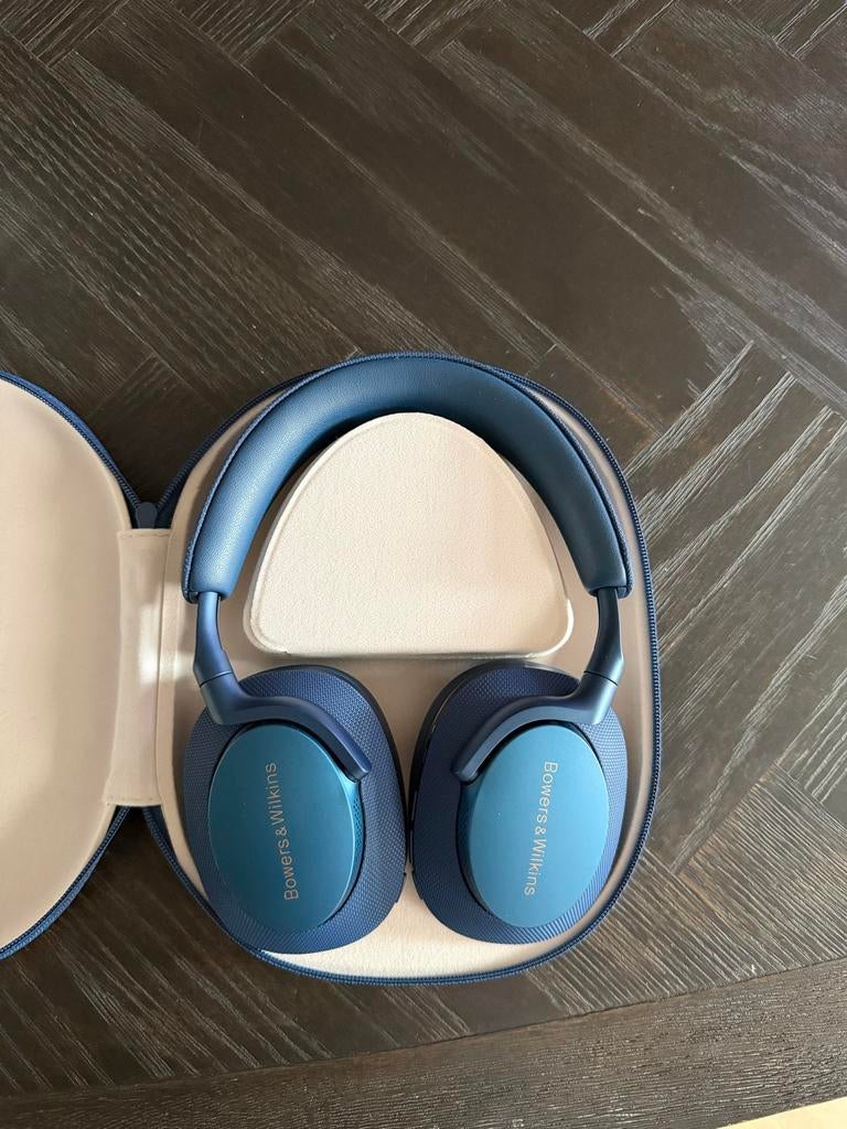 Bowers & Wilkins Px7 S2 Blauw - Zo goed als nieuw, Audio, Tv en Foto, Koptelefoons, Overige merken, Ophalen of Verzenden, Zo goed als nieuw