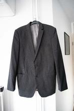 Zwart colbert met krijtstreep Angelo Litrico maat 94 (S-M), Kleding | Heren, Kostuums en Colberts, Angelo Litrico, Ophalen of Verzenden