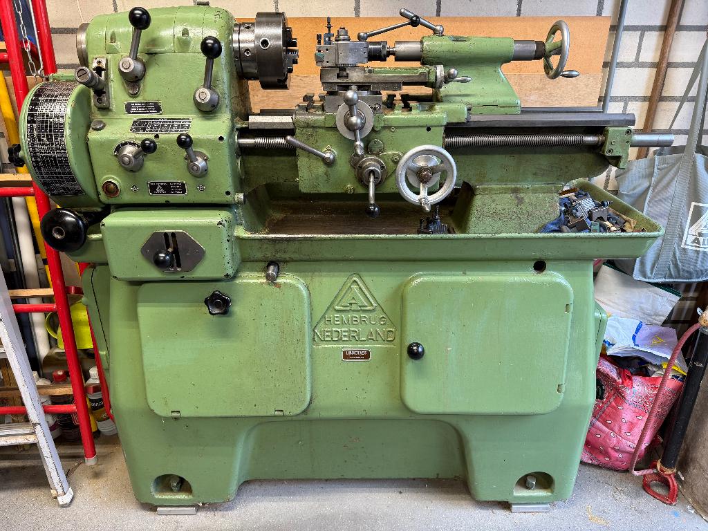 Draaibank Hembrug, Ophalen, Gebruikt, Metaaldraaibank