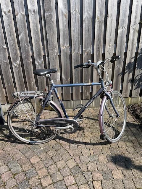 herenfiets, Fietsen en Brommers, Fietsen | Heren | Herenfietsen, Gebruikt, Gazelle, 49 tot 53 cm, Versnellingen, Ophalen