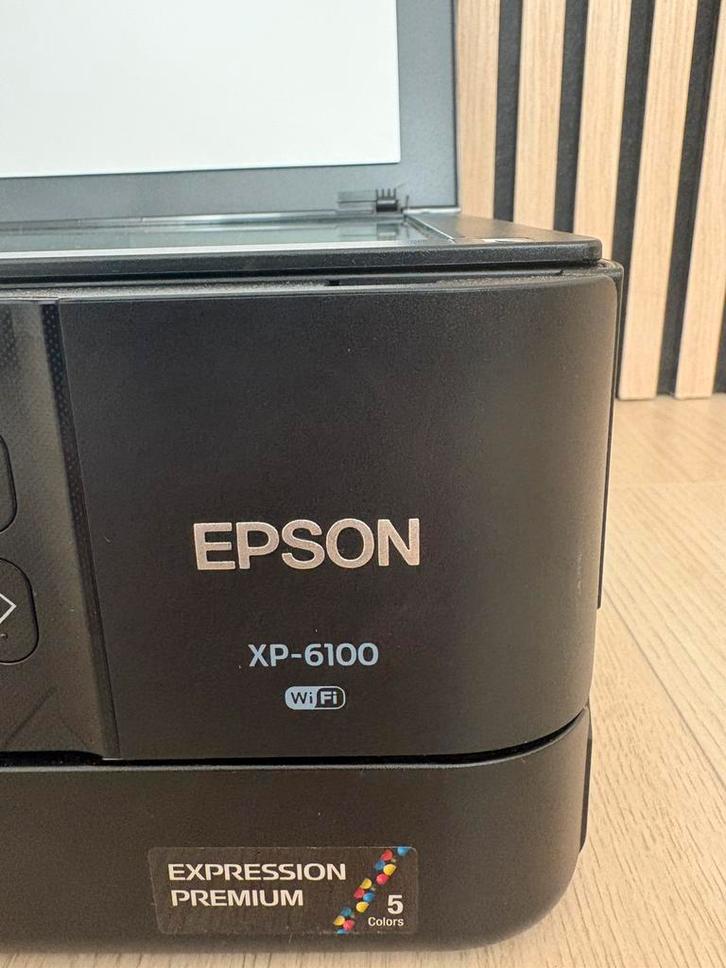 Epson Expression Premium XP-6100 Wifi Printer Scanner Copier, Computers en Software, Printers, Zo goed als nieuw, Scannen, Ophalen