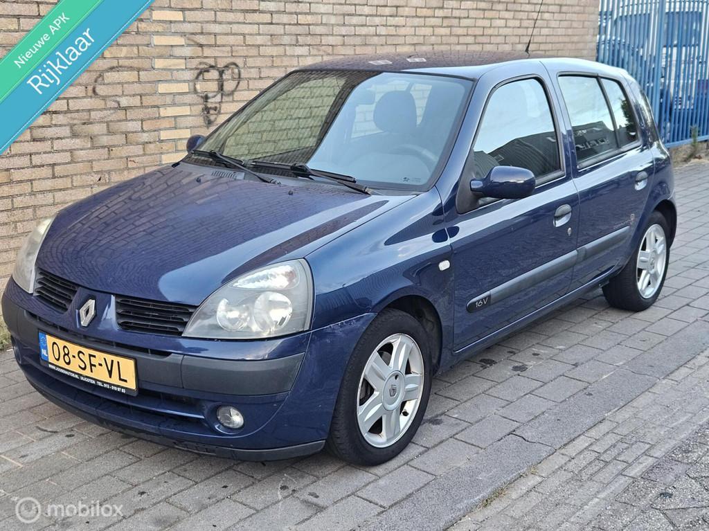 Renault Clio 1.2-16V Campus | APK | NAP | Airco | 5DRS |, Auto's, Renault, Voorwielaandrijving, Gebruikt, 31 €/maand, 4 cilinders