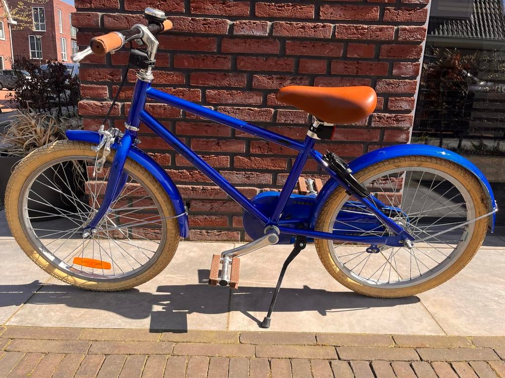 Amigo blauwe jongensfiets, Ophalen, Terugtraprem, Gebruikt, Handrem