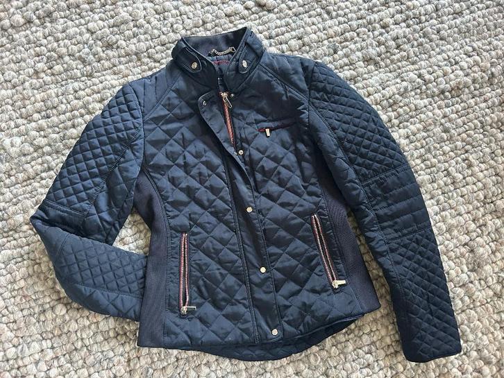 Huis opruimen, heerlijk ZARA tussen / zomer jasje in maat S, Kleding | Dames, Jassen | Zomer, Gedragen, Maat 36 (S), Blauw, Ophalen of Verzenden