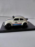 Eigenbouw slotcar 1:43 vw kever Herbie, Ophalen of Verzenden, Elektrisch, Carrera
