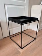 HAY Tray salontafeltje - Zwart metaal, Huis en Inrichting, Ophalen, Gebruikt, 50 tot 100 cm, Vierkant