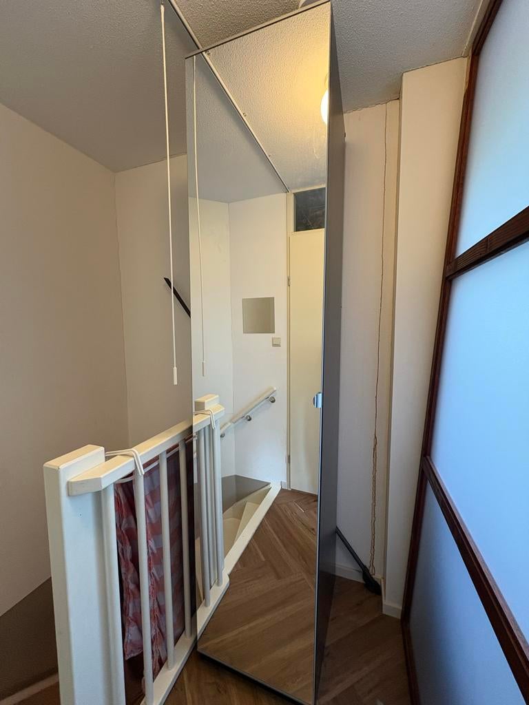 IKEA Pax kast met spiegeldeur 50x58x236, Ophalen, Gebruikt, 200 cm of meer, 50 tot 100 cm