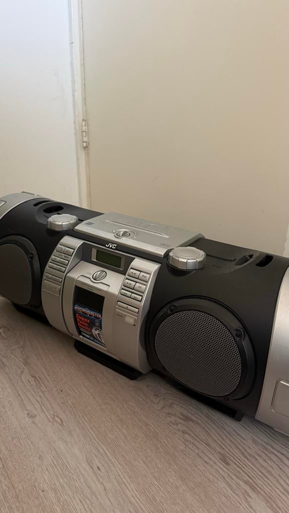 JVC Kaboom RV-NB50 – Krachtige Boombox met Super Bass, Ophalen, Gebruikt, JVC, Draagbaar