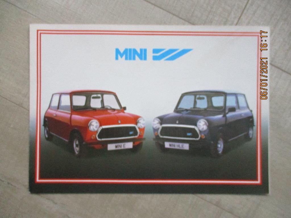 Austin Morris Mini -- 4x Verschillende folders -- SALE !!, Ophalen of Verzenden, Zo goed als nieuw, Overige merken