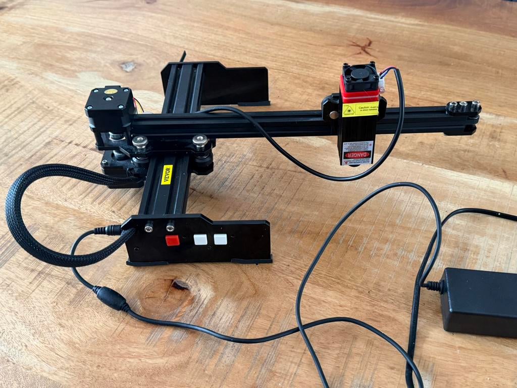 Hobby Diode graveer en snij laser (Vevor), Ophalen of Verzenden, Zo goed als nieuw, Elektrisch, Overige soorten