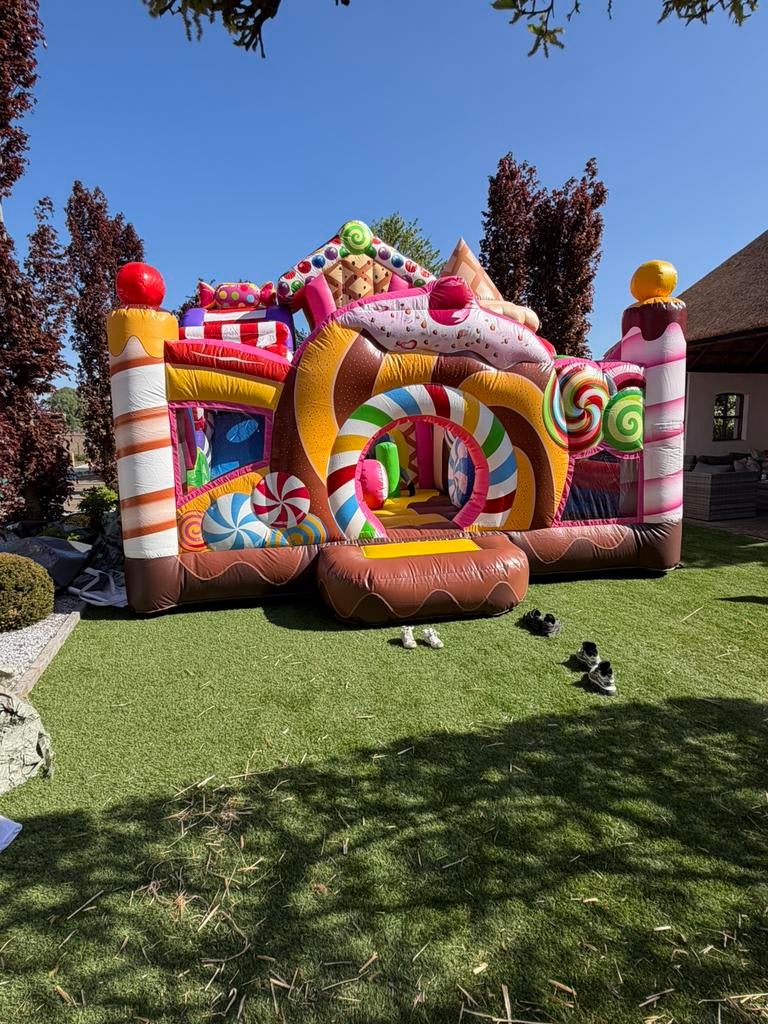 Springkussen “Candy” te huur, Ophalen of Verzenden, Overige