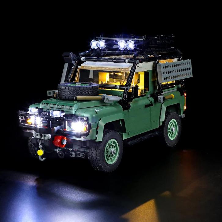 LEGO Icons Land Rover Classic Defender 90 (10317), Hobby en Vrije tijd, Modelbouw | Auto's en Voertuigen, Nieuw, Auto, Groter dan 1:32