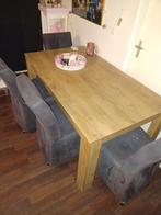 Eethoek met 4 stoelen, Ophalen of Verzenden