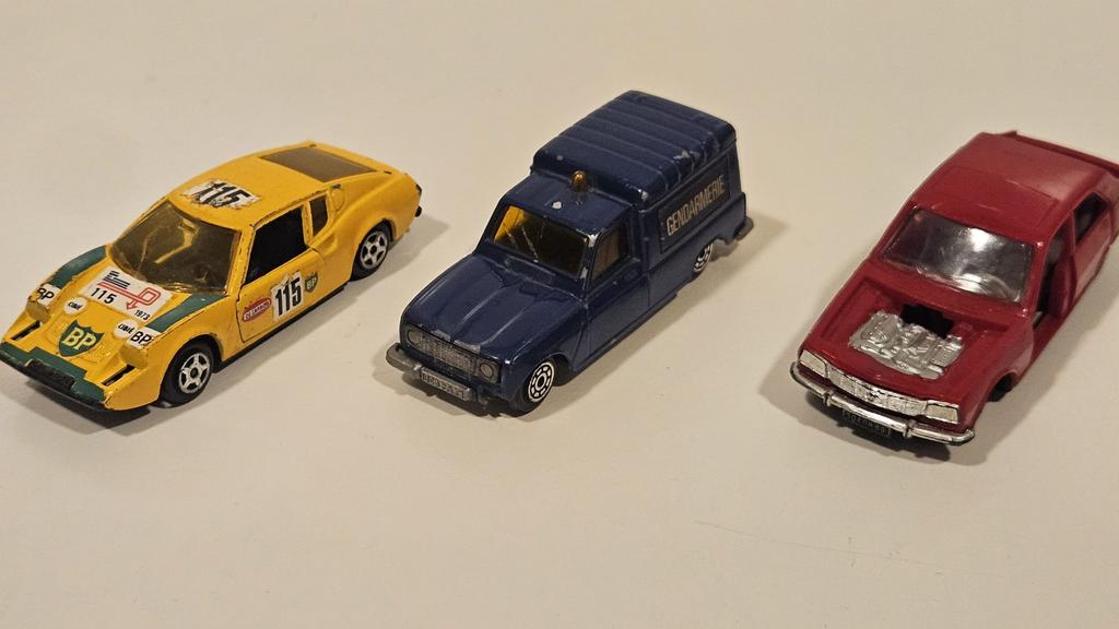 Norev 3x, Hobby en Vrije tijd, Modelauto's | 1:43, Ophalen of Verzenden, Zo goed als nieuw, Auto, Norev