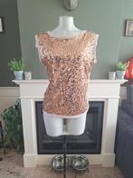 Ted Baker pailletten glitter top 2 38 M, Kleding | Dames, Tops, Maat 38/40 (M), Overige kleuren, Verzenden, Zo goed als nieuw
