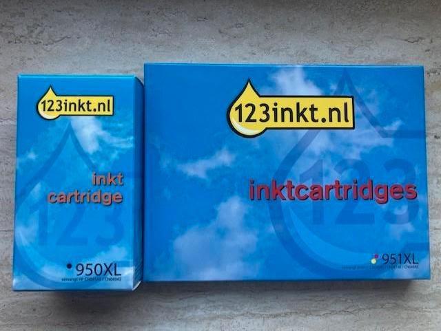 Te Koop : HP 950XL-951XL cartridges, Ophalen of Verzenden, Nieuw, Cartridge, 123inkt.nl