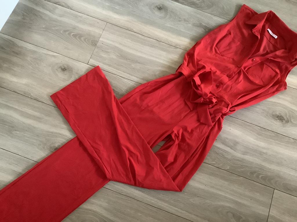 Studio Anneloes travelstof jumpsuit flair L, Ophalen of Verzenden, Zo goed als nieuw, Maat 42/44 (L)