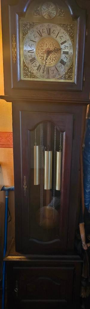 Klassieke Staande Klok met Westminster Melodie, Antiek en Kunst, Ophalen