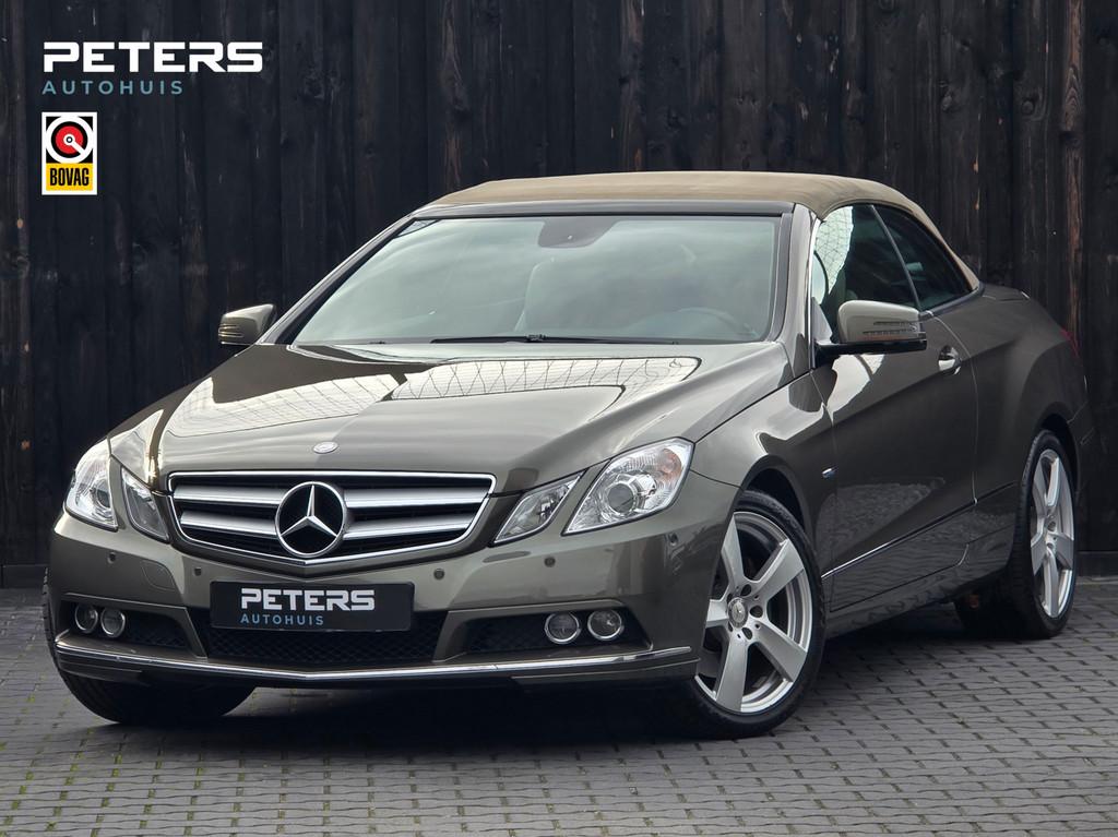 Mercedes E-klasse Cabrio 350 CGI Avantgarde 1e eigenaresse, Auto's, Euro 5, Achterwielaandrijving, Cabriolet, 4 stoelen