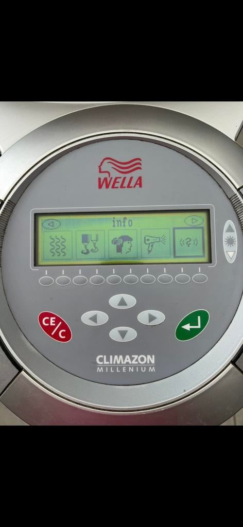 Climazon van wella, Ophalen