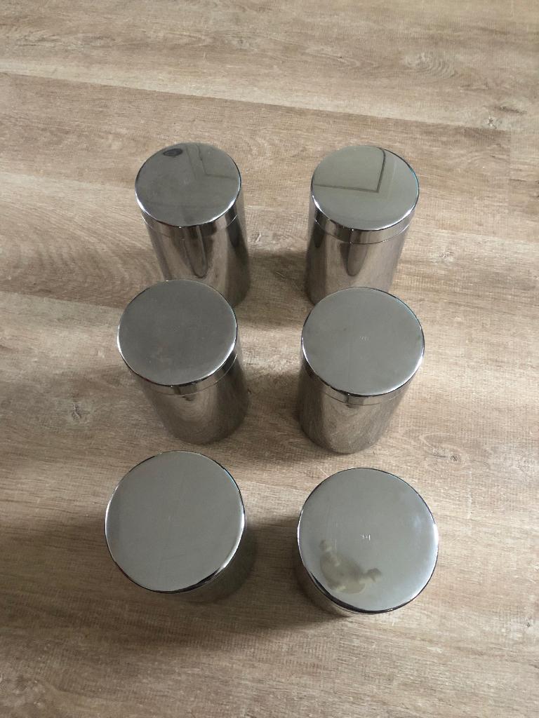 RVS Voorraadbussen ItalWaber Made in Italy, Ophalen of Verzenden, Zo goed als nieuw