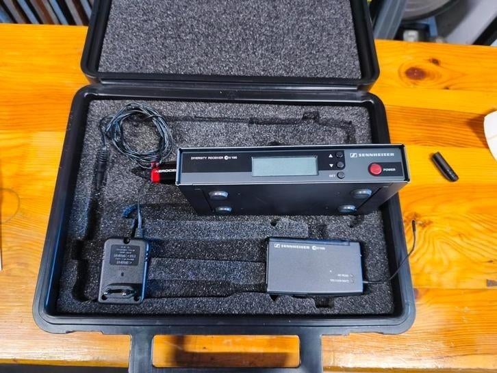Sennheiser EW-100 ontvanger en SK-100 bodypack, Muziek en Instrumenten, Microfoons, Ophalen of Verzenden