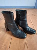 Zwarte "Linea Zèta" leren dames enkellaarzen. Mt.37., Zwart, Lage of Enkellaarzen, Ophalen of Verzenden, Zo goed als nieuw