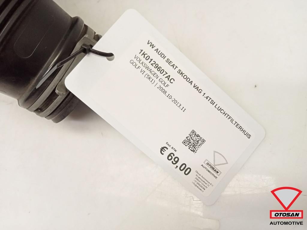 VW Audi Seat Skoda VAG 1.4TSI Luchtfilterhuis 1K0129607AC, Gebruikt, Volkswagen, Volkswagen AG, Berliner Ring 2
38440  Wolfsburg, DE