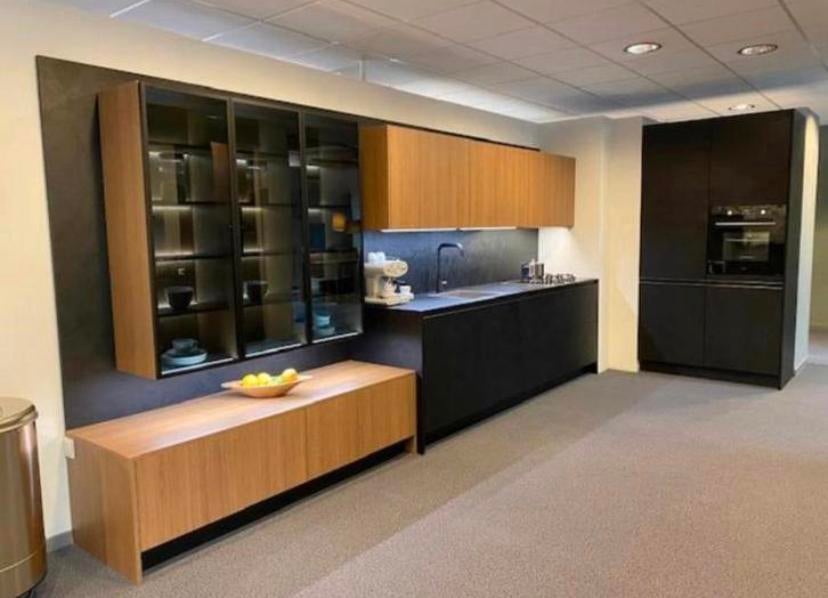 Luxe hoekkeuken maatwerk incl apparatuur, Huis en Inrichting, Keuken | Keukenelementen, Ophalen, Overige kleuren, 200 cm of meer