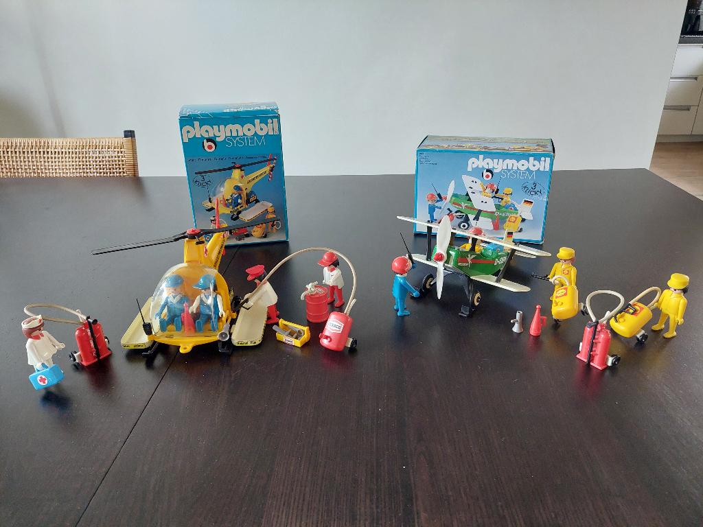 playmobil Activitieten op het vliegveld, Ophalen of Verzenden, Gebruikt, Complete set