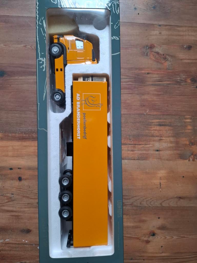 Lion Toys AD Branderhorst Poelebedrijf Vrachtwagen, Hobby en Vrije tijd, Modelauto's | 1:50, Ophalen of Verzenden, Nieuw, Overige merken