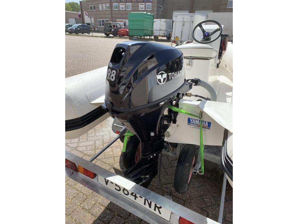 Tohatsu 8pk Afstandbediend buitenboordmotor 4takt, Niet ingevuld, Niet ingevuld, Nieuw, Benzine