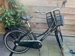 Zwarte Vogue transportfiets 26 inch met mand, Ophalen, Gebruikt, 20 inch of meer