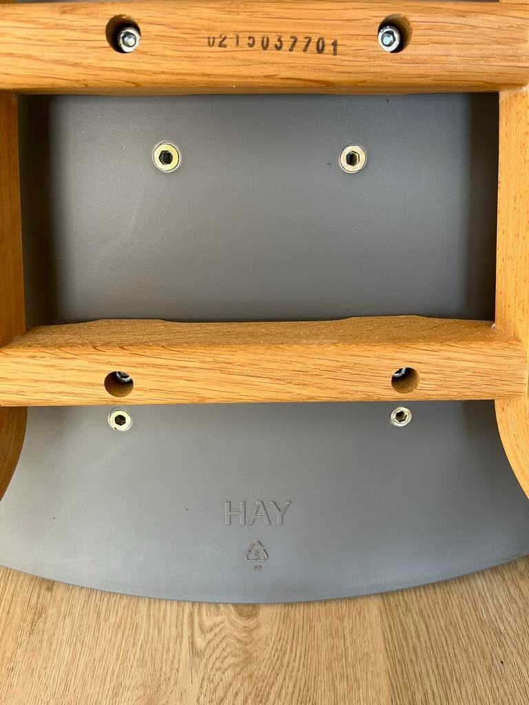 HAY eetkamerstoel; per stuk, Huis en Inrichting, Stoelen, Gebruikt, Ophalen of Verzenden, Hout, Eén