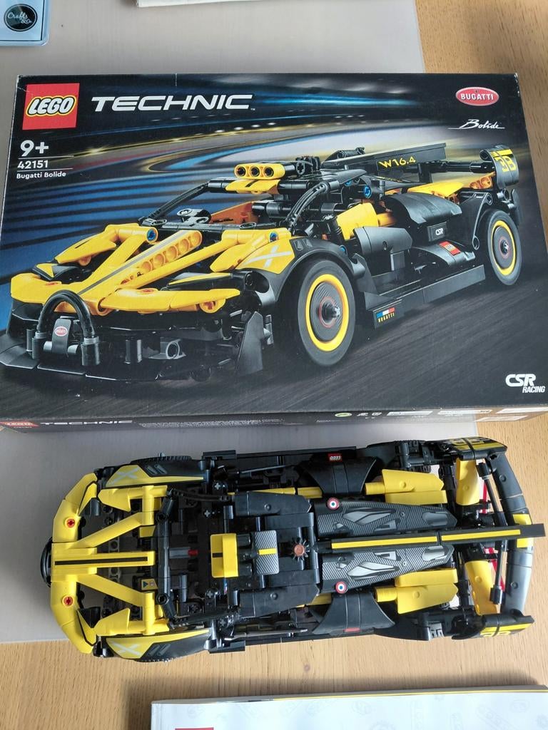 Lego technic 42151 bugatti, Ophalen of Verzenden, Zo goed als nieuw