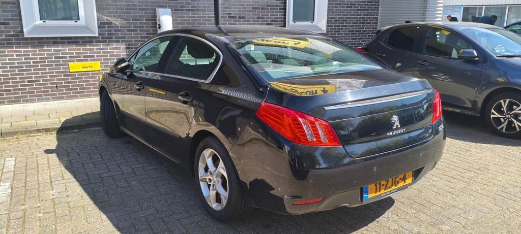 Peugeot 508 1.6 THP 115KW/156PK 2012 Zwart, Auto's, Stof, Zwart, Zwart, Origineel Nederlands