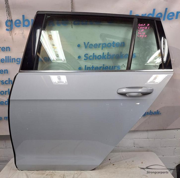 Deur Portier VW Golf 7 VII Combi links achter kleur LB9Z, Auto-onderdelen, Carrosserie en Plaatwerk, Deur, Volkswagen, Gebruikt
