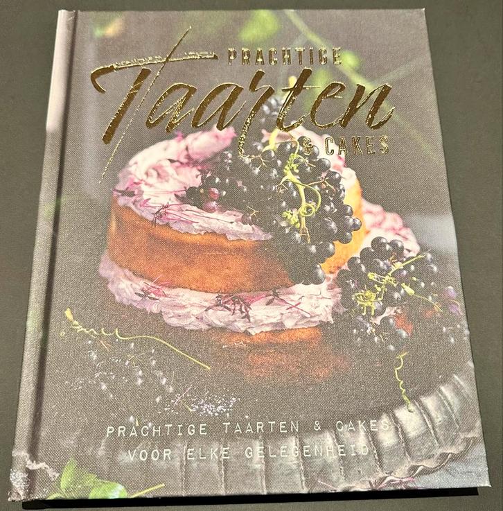 Prachtige Taarten & Cakes - Kookboek, Boeken, Kookboeken, Zo goed als nieuw, Taart, Gebak en Desserts, Europa, Vegetarisch, Ophalen of Verzenden