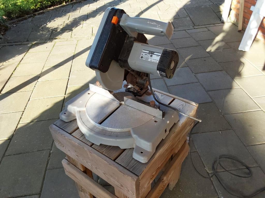 Afkortzaag, Doe-het-zelf en Verbouw, Gereedschap | Zaagmachines, Ophalen, Gebruikt, Afkortzaag, 30 tot 70 mm