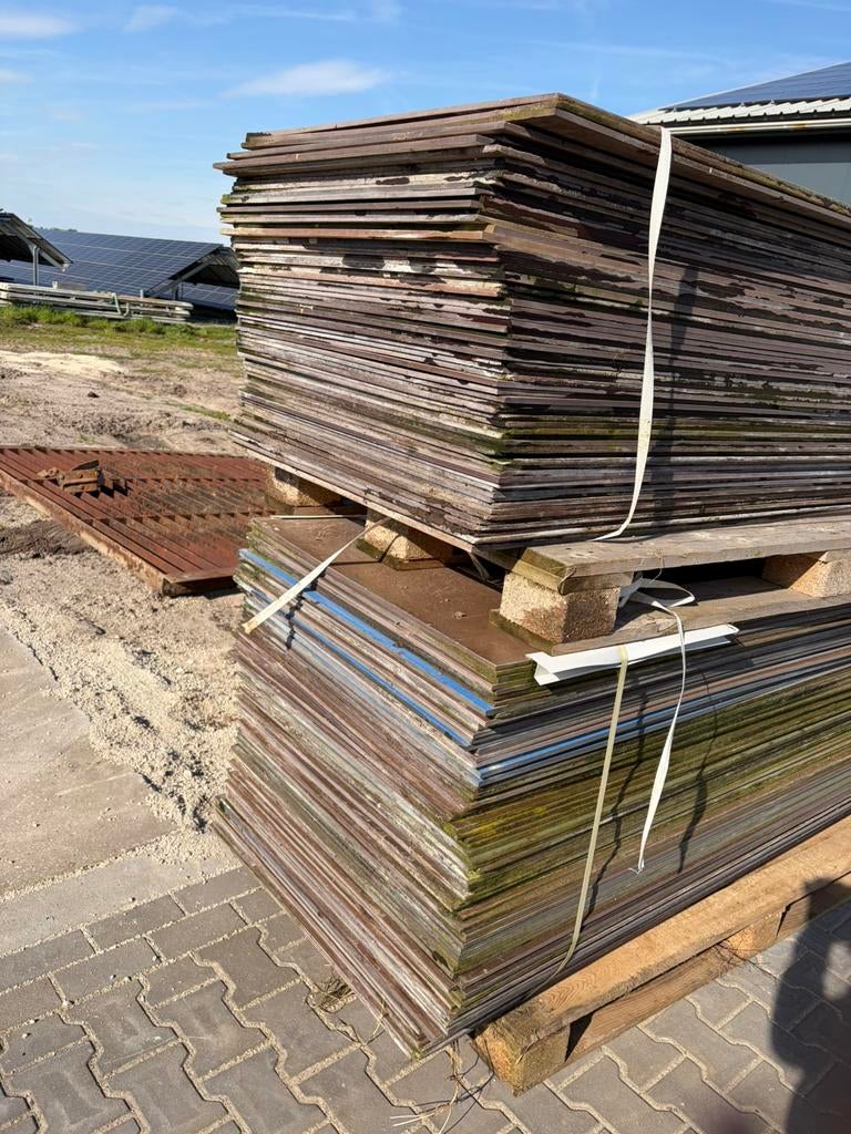 Trespa platengebruikt, Doe-het-zelf en Verbouw, Platen en Panelen, Ophalen of Verzenden, Gebruikt