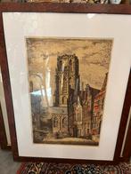 Ets van Willem Bulder, toren Amersfoort, Ophalen