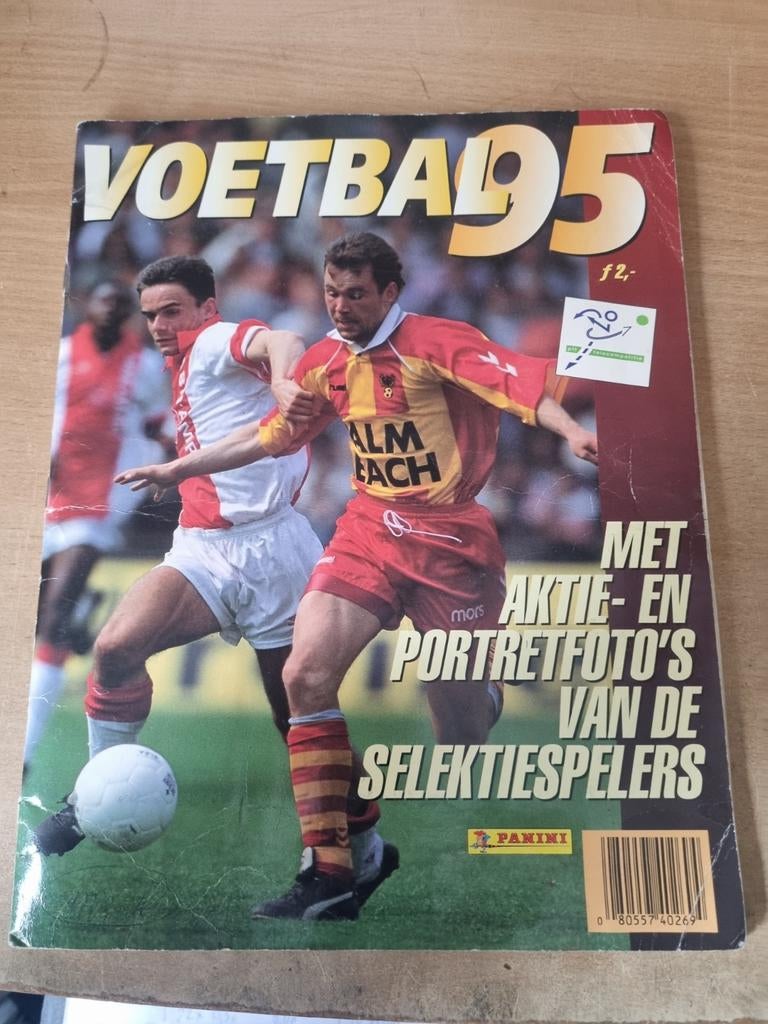 Panini Voetbal 1995 Compleet Album voetbalplaatjes Ronaldo, Hobby en Vrije tijd, Stickers en Plaatjes, Ophalen of Verzenden, Zo goed als nieuw