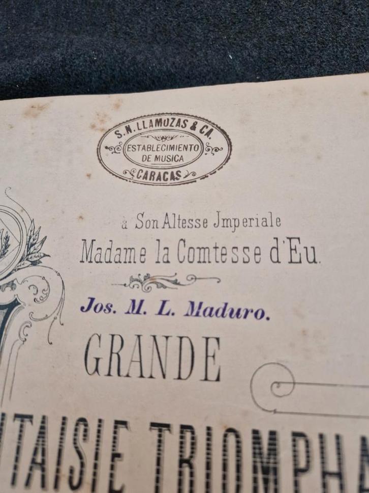 Antiek bladmuziekboek voor Piano. 136blz. Jos M.L Maduro, Muziek en Instrumenten, Bladmuziek, Gebruikt, Artiest of Componist, Klassiek