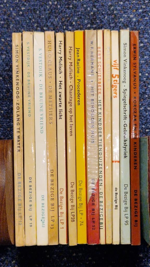 13x Literaire pocketserie De Bezig Bij, Boeken, Ophalen of Verzenden, Gelezen