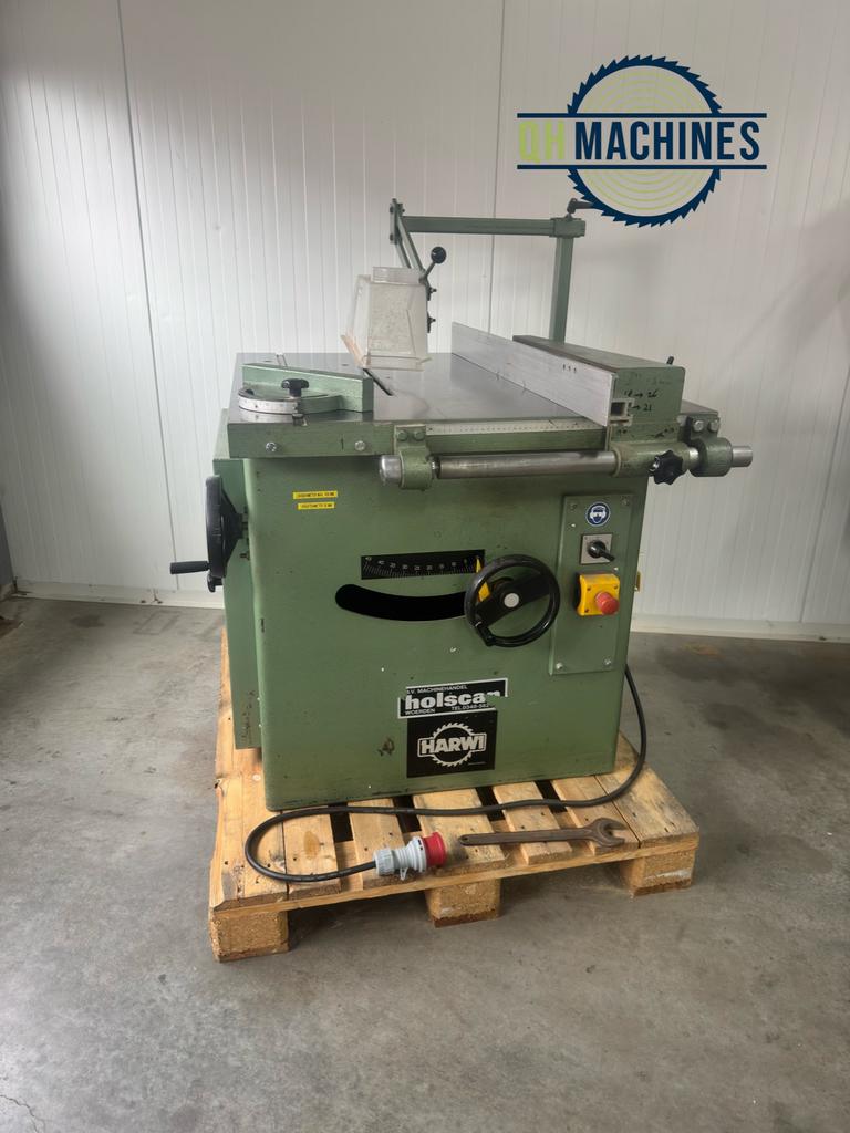 Harwi zaagtafel schulpzaag 7.5PK, Doe-het-zelf en Verbouw, Gereedschap | Zaagmachines, Z, Gebruikt, Cirkelzaag, 70 mm of meer